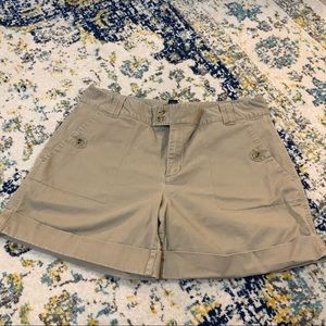 Banana Republic Cuffed Shorts Sz14